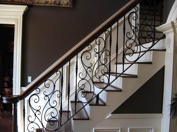 How much is metal stair railing?