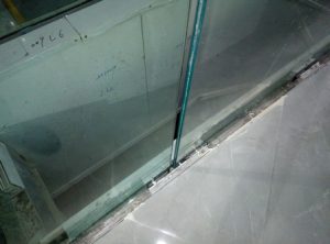 glass wall